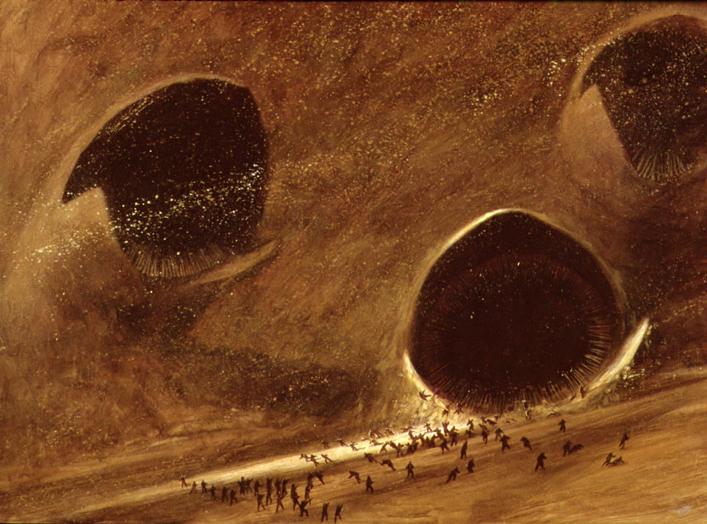 Concept art by John Schoenherr via Omni magazine