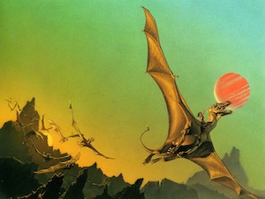 cover image from Dragonslight by Michael Whelan
